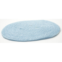 BABY BLUE RUG, LARGE