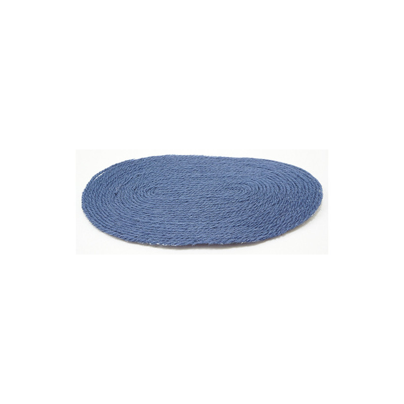 NAVY BLUE RUG, LARGE