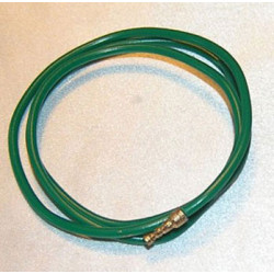 GREEN GARDEN HOSE W/NOZZLE