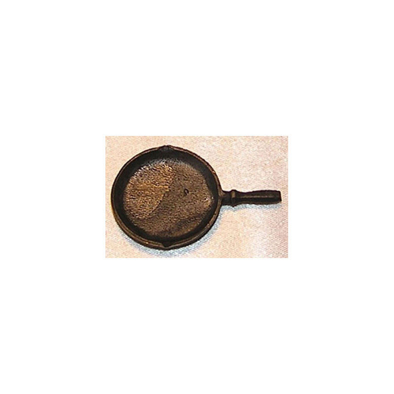 FRYING PAN/HEX HANDLE/BLACK