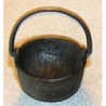 SMALL HANGING POT/BLACK