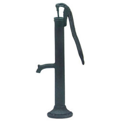BLACK OUTDOOR PUMP