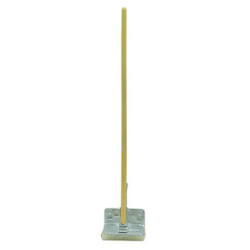 MOP, SQUEEGE W/WOOD HANDLE