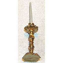CANDLE STICK, CARTER GRU, GOLD COLOR