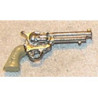 HANDGUN,WESTERN,SIL COL, IVORY GRIP