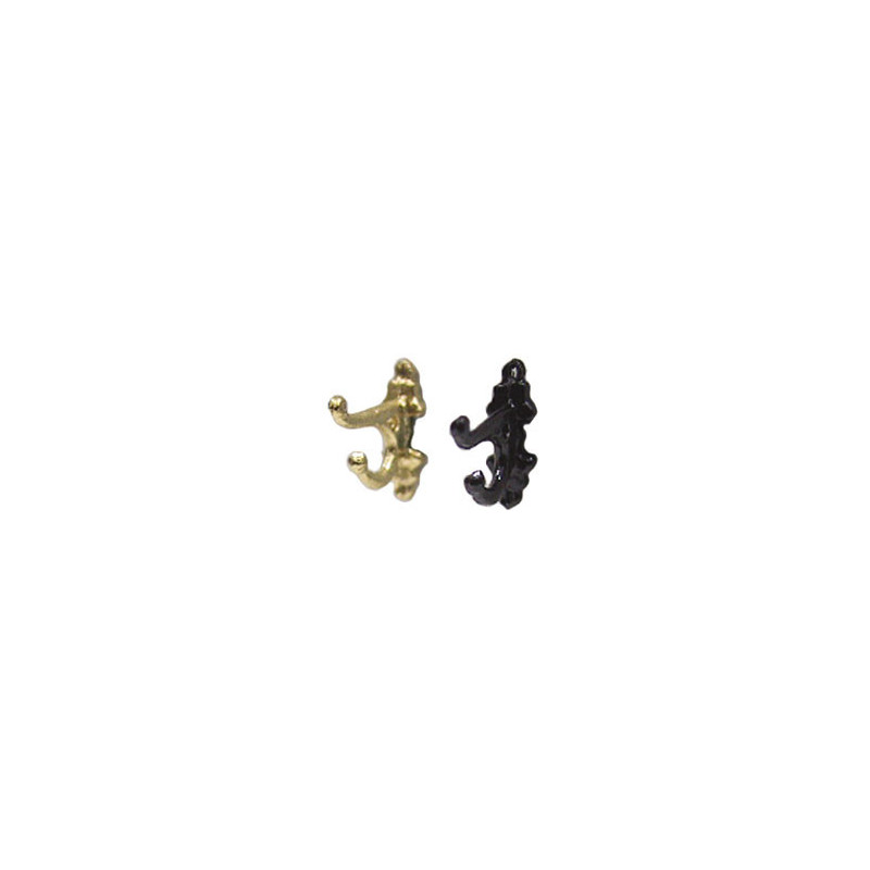 BLACK COAT HOOK