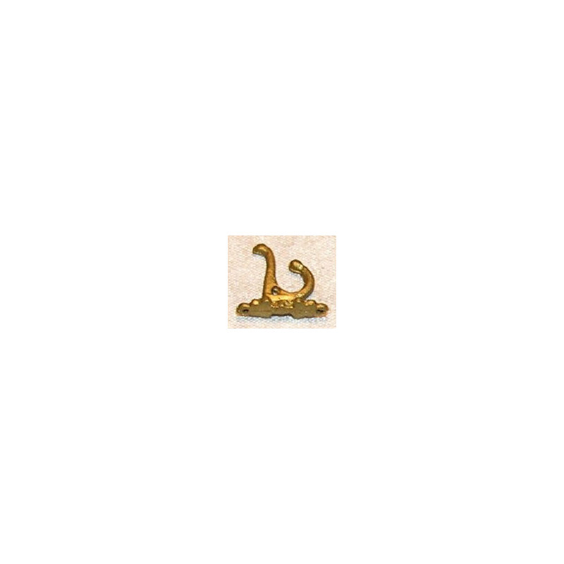 BRASS COAT HOOK