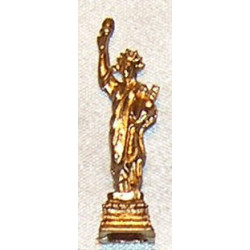 STATUE OF LIBERTY, BRASS COLOR