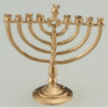 SMALL GOLD MENORAH