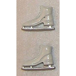 ICE SKATES, MODERN, WHITE