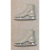 ICE SKATES, MODERN, WHITE