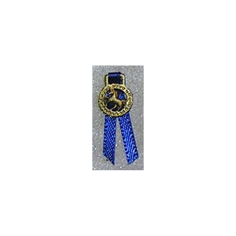 Trophy, Horse, Badge, Blue Ribbon