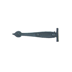 Colonial Strap Hinge Black