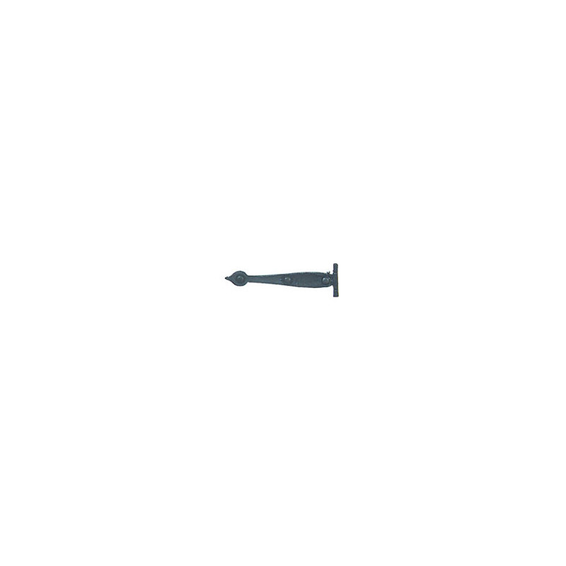 Colonial Strap Hinge Black