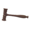 Judge's Gavel Brown
