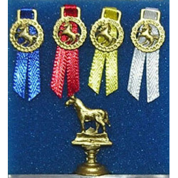 Horse Trophy Set