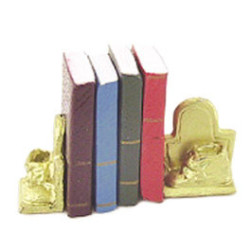 SHOE BOOKENDS W/BOOKS