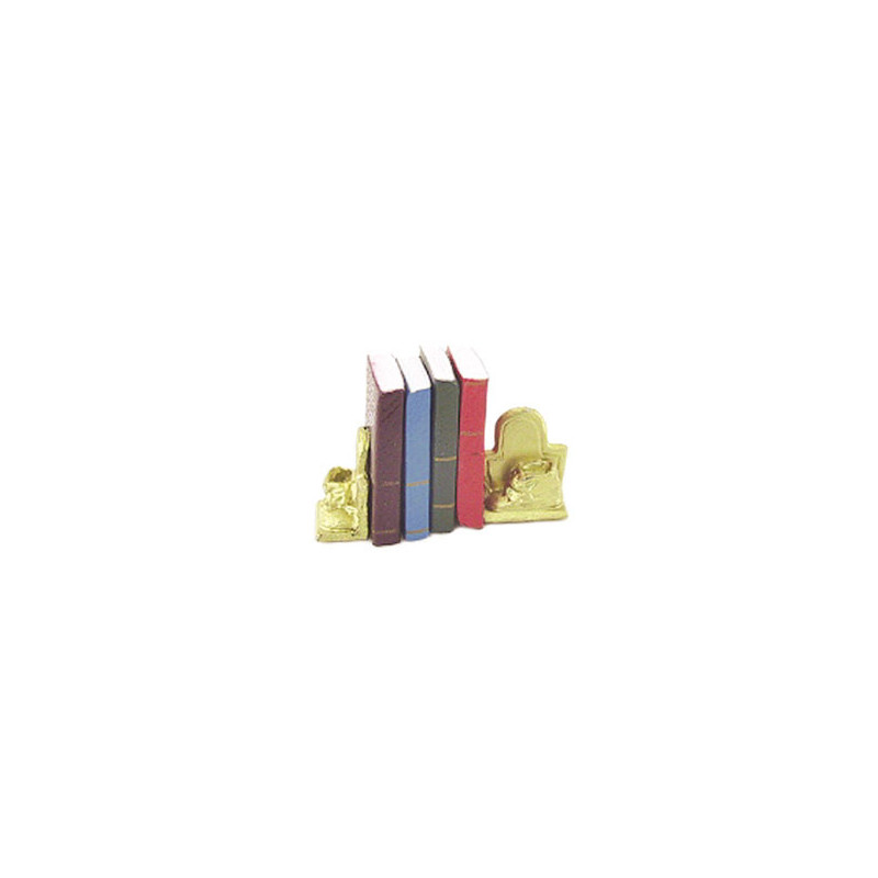 SHOE BOOKENDS W/BOOKS
