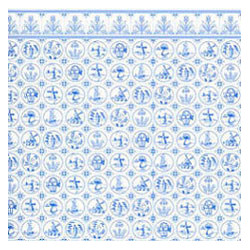 6 pack Wallpaper: Compact Dutch Tile