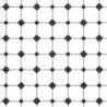 FLOOR PAPER: DIAMOND TILES,BLACK& WHITE