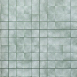 FLOOR PAPER: GREEN MARBLE TILES