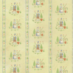6 pack Wallpaper: Colonial Gardens