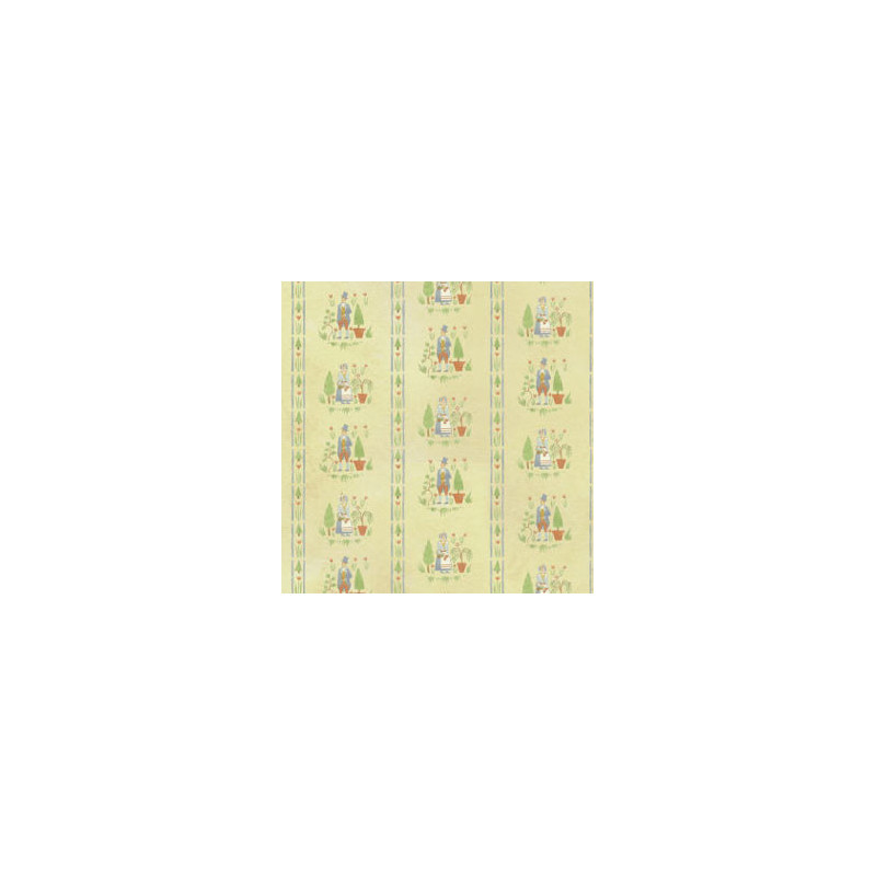 6 pack Wallpaper: Colonial Gardens