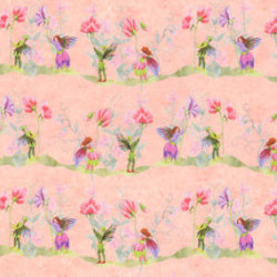 6 pack Wallpaper: Fairies With Sweet Peas