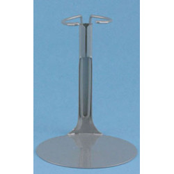 DOLL STANDS 6 1/2 TO 11IN/MULTI COLORED