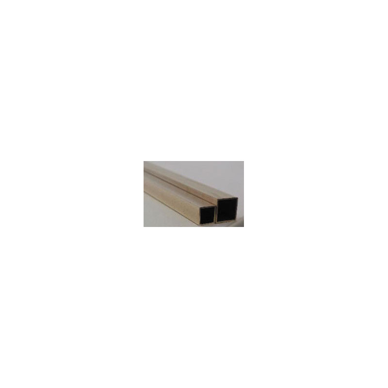 SQUARE BRASS TUBE 3/32 X 12 IN