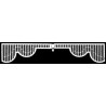 Grilles: 2/pk, 10-1/4 Inch Wide