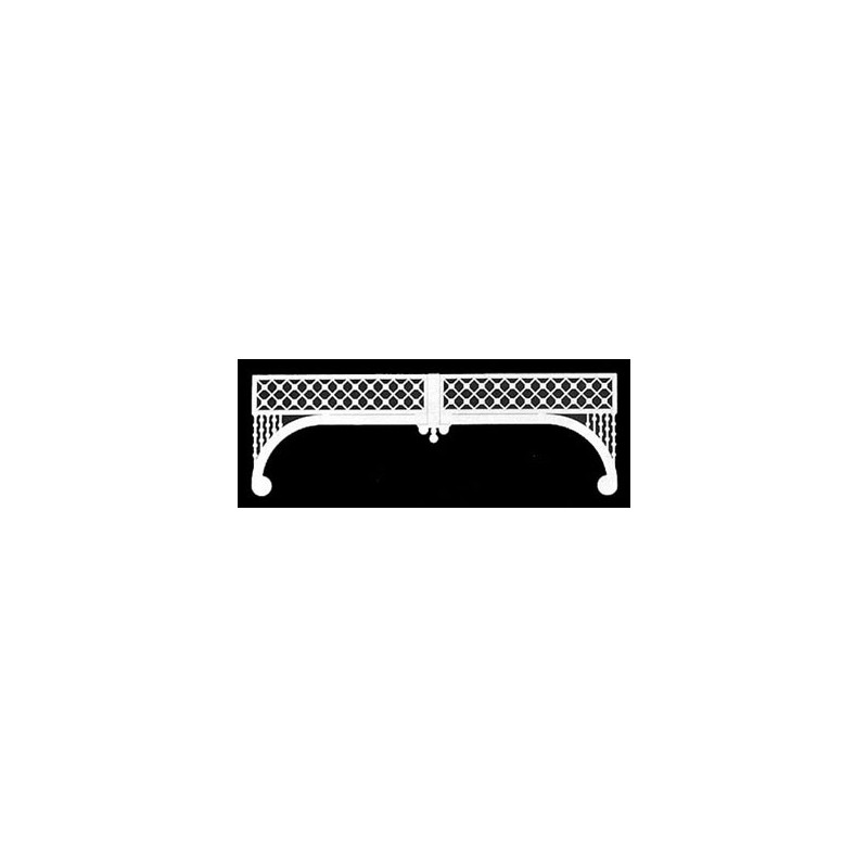 Grilles: Painted Lady, 2/pk, 9-3/8 Wide