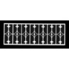 PORCH RAIL, 7-1/8 W X 2-1/2 H
