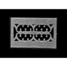Wall Register Cover, Brass Color, 2/pk