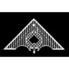 1/2 SCALE: APEX TRIM,2-13/16 W X 1-5/8 H