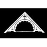 1/2 SCALE: APEX TRIM, 2-13/16W X 1-5/8H