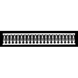 1/2 SCALE: PORCH RAIL, 6 INCH
