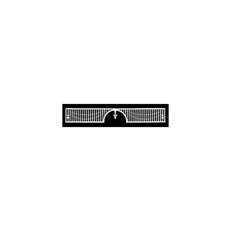 GRILLE, 10-1/2 W X 1-1/2 H