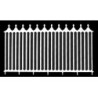 Fence: Victorian, 2/pk, 6-1/4 Inch