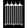 Gate: Victorian, 2-1/4 Inch Wide
