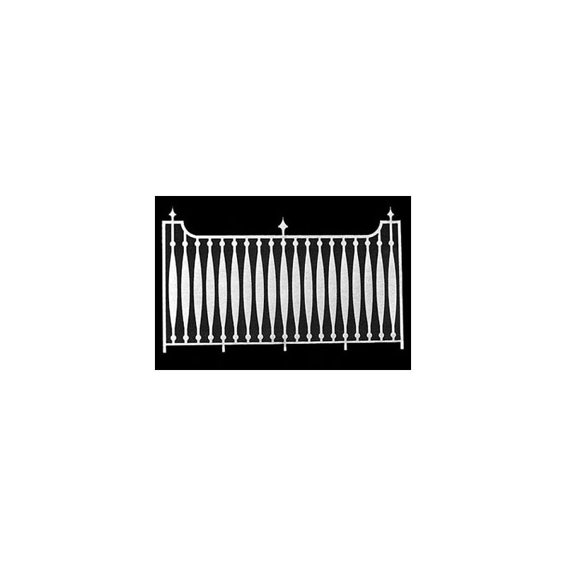 Fence: 6-1/8 W X 3-11/16 H, 2pk