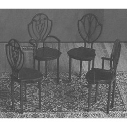 Hepplewht Side Chair, Con