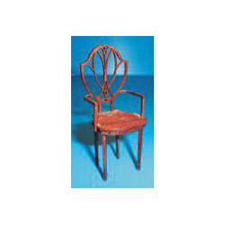 HEPPLEWHITE ARM CHAIR, CONN