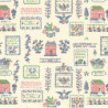 3 pack Wallpaper: Mini Sampler, Green (pink)