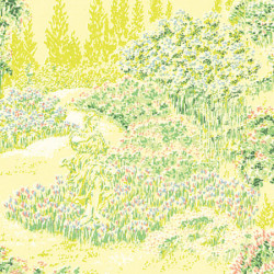 3 pack Wallpaper: Ruben's Garden, Yellow