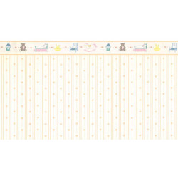 3 pack Wallpaper: Dollhouse Hearts, Peach