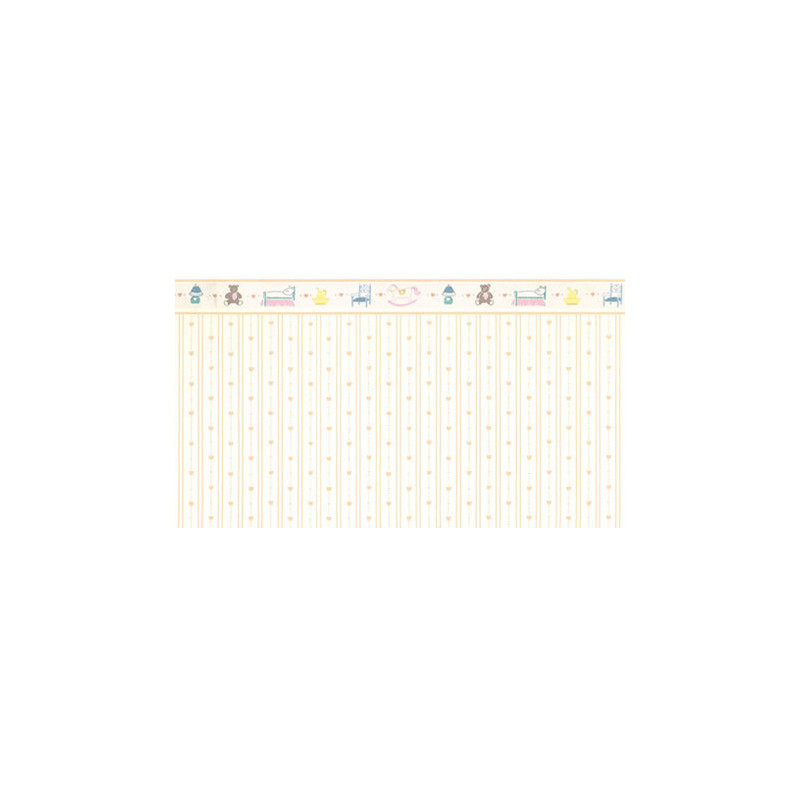 3 pack Wallpaper: Dollhouse Hearts, Peach