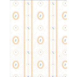 3 pack Wallpaper: Cameo Stripe, Peach