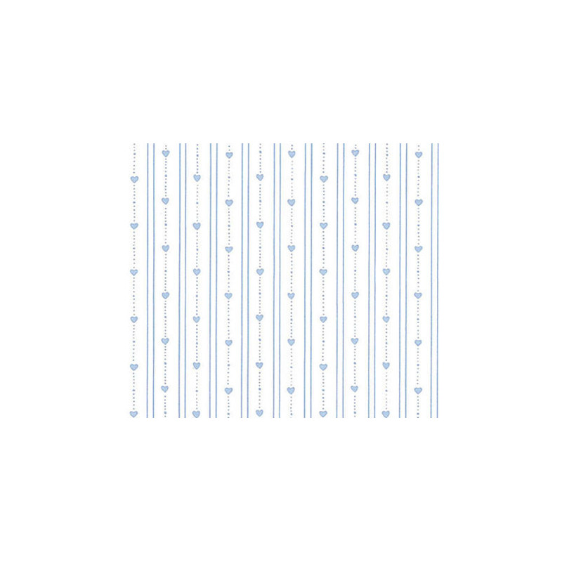 3 pack Wallpaper: Bearly Hearts, Lt Blue