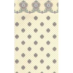 3 pack Wallpaper: Petite Heart, Cream